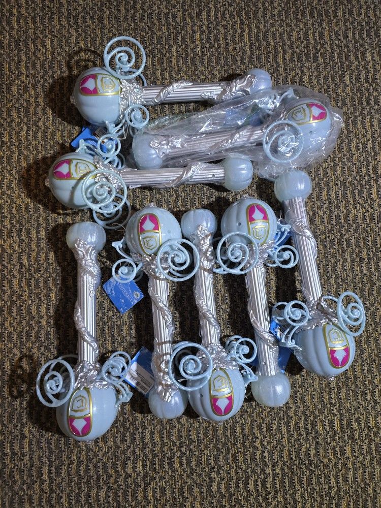 Disney Wedding Carriage Bubble Wands x 8