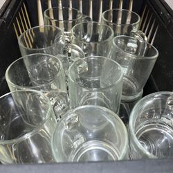 20 Glass Coffee Cups