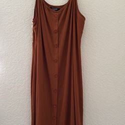 Sz 3x Brown Dress