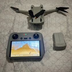 DJI Mini 3 Pro Controller And Battery 
