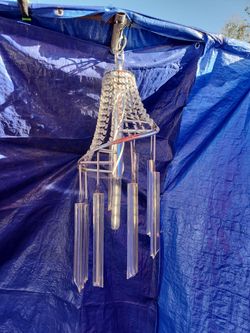 Unique Crystal Spiral Chandelier