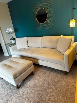 Estate Sofa and Ottoman