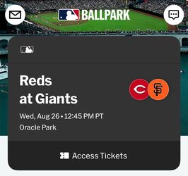Giants tickets