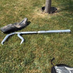 Motorcycle Seat And Exhaust