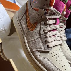 Air Jordan 1 Zoom Air Cmft Somos Familia Dia De Muertos for Sale