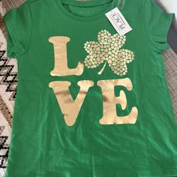 Saint Patrick’s Tshirt Size XS(4) Children’s ✨new