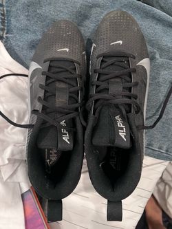 Nike Alpha Football Cleats Black