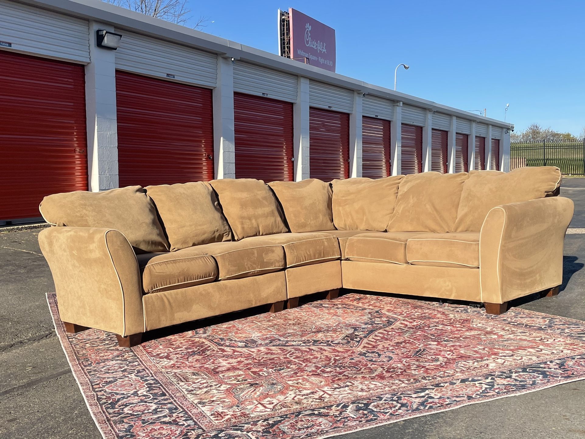 Ashley’s Microfiber Sectional Couch Set for Sale in Feasterville