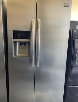Frigidaire Side By Side Stainless Steel Fridge
