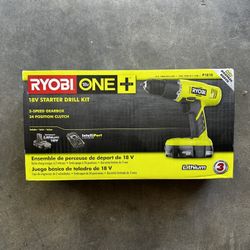 Ryobi Drill Set