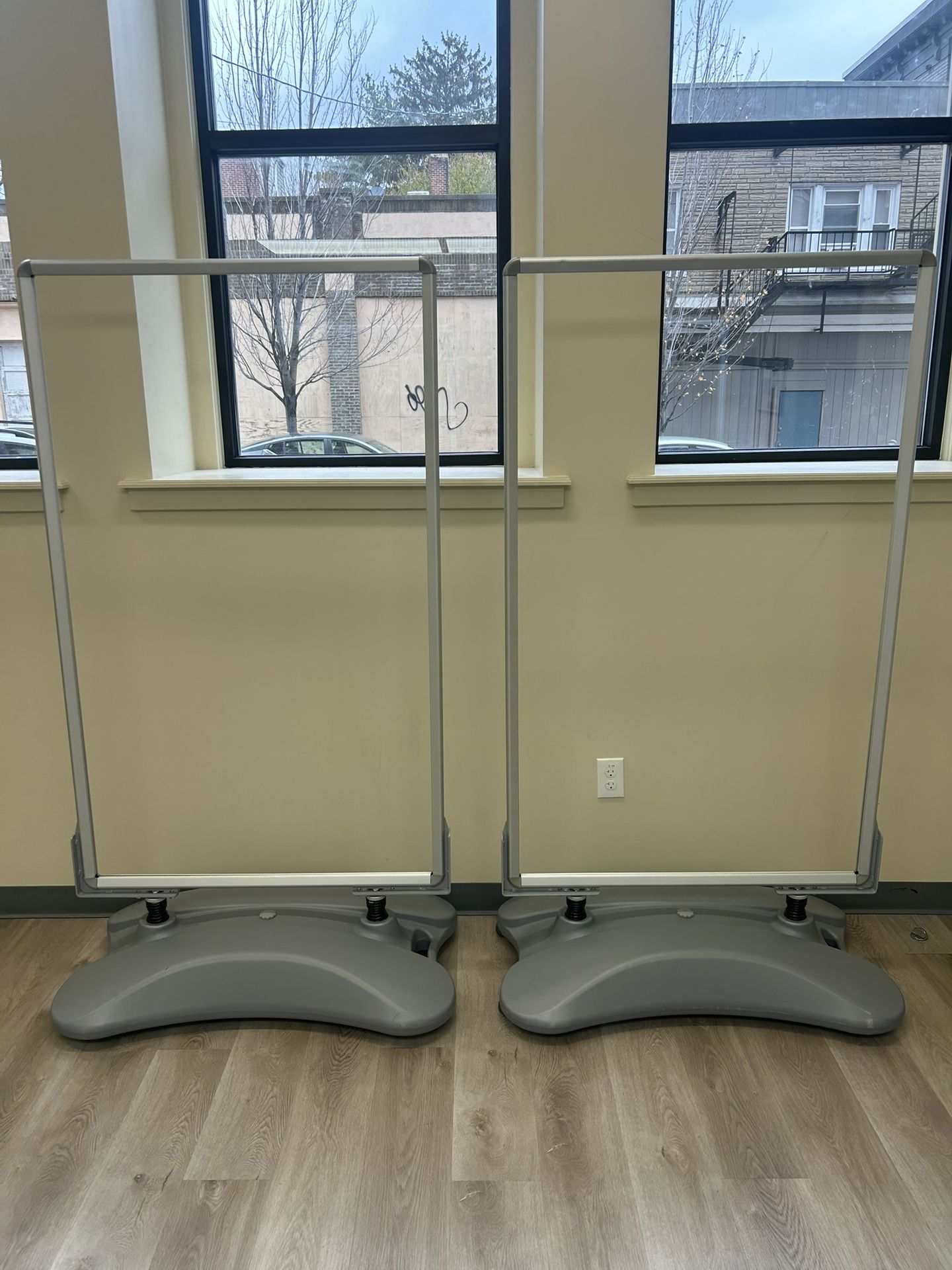 Full Length Is Slightly Over 6’ Holds Advertisements 35”x59”