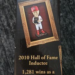 Whitey Herzog St. Louis Cardinals Hall Of Fame Inductee Bobblehead SGA 2010  