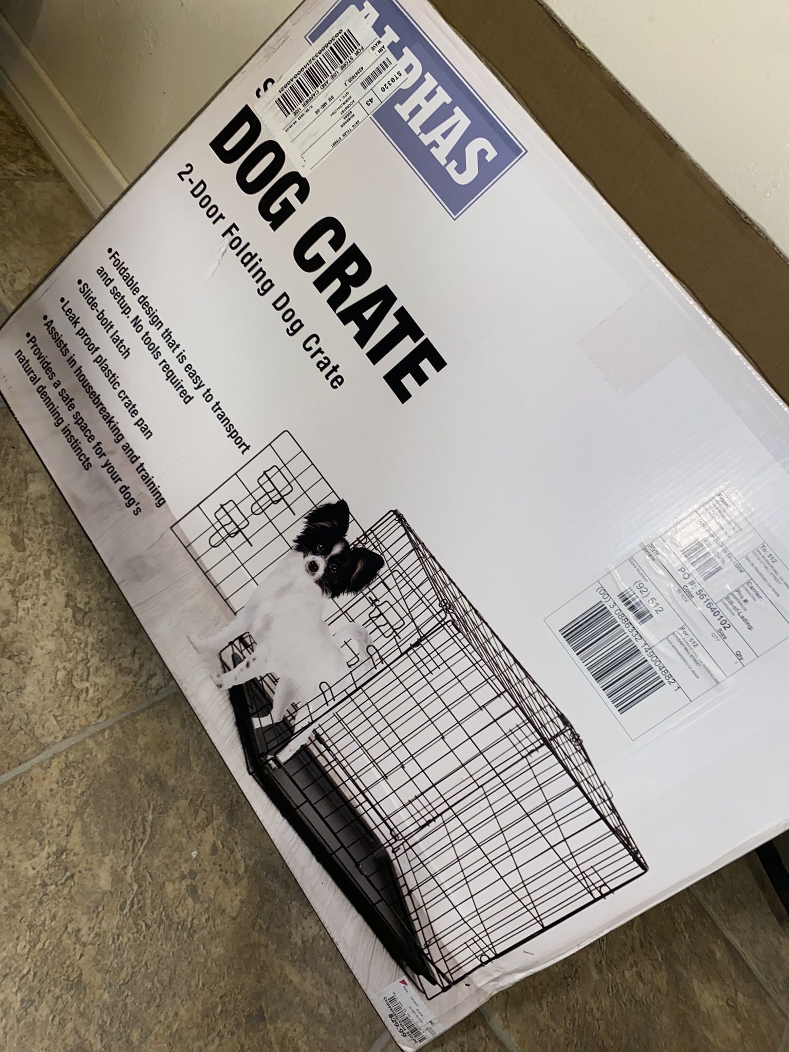 SMALL DOG CRATE