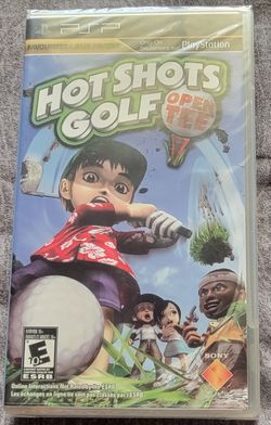 Psp Hot Shot Golf Open Tee. Sealed