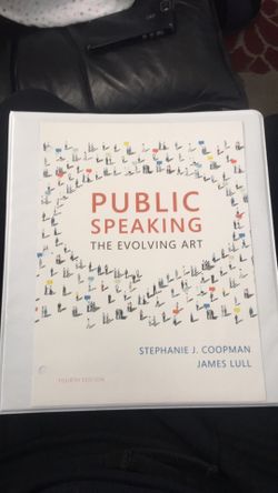 Public Speaking - The Evolving Art 4th Edition