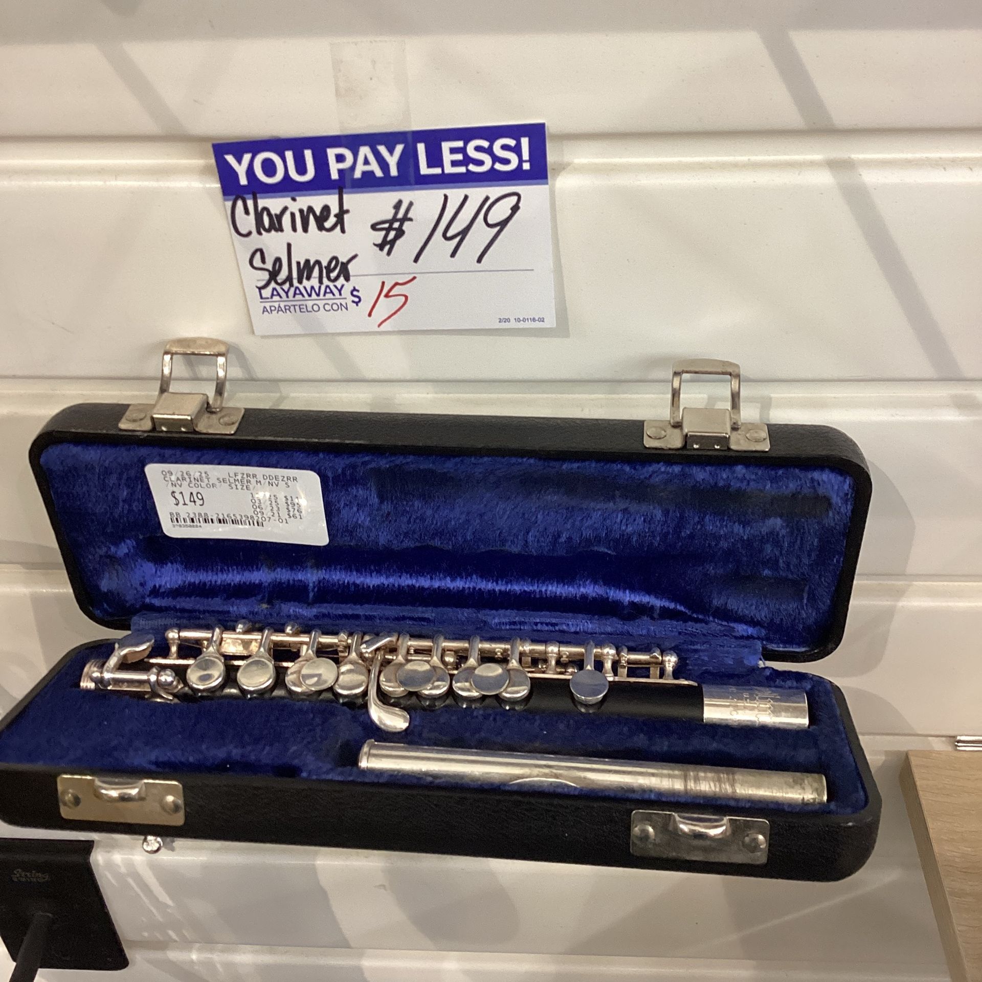 Clarinet Selmer