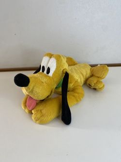 16” Disney Parks PLUTO Plush Soft Floppy Stuffed Animal Mickey Mouse Dog