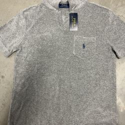 Ralph Lauren POLO MENS Small Short Sleeve Grey Shirt