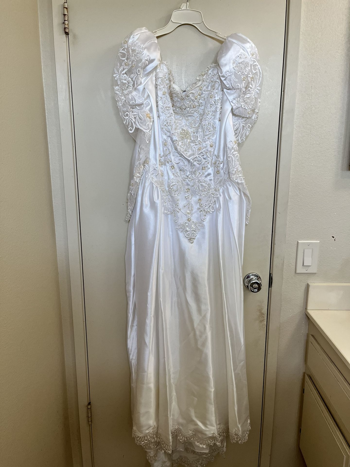 1990’s Satin Wedding Dress