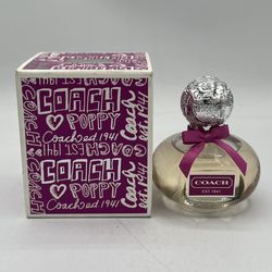 Coach Poppy Flower Eau De Parfum Spray 1.7 oz. 50 Ml. New In Open Box *See Details*