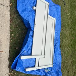 Grey Full Size Bed frame