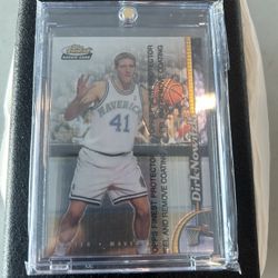 1998-99 Dirk Nowitzki Topps Finest Rookie Card🔥