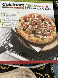 Cuisinart Alfrescamore 3 Piece Pizza Grilling Pack CPS-445 - NEW In Box