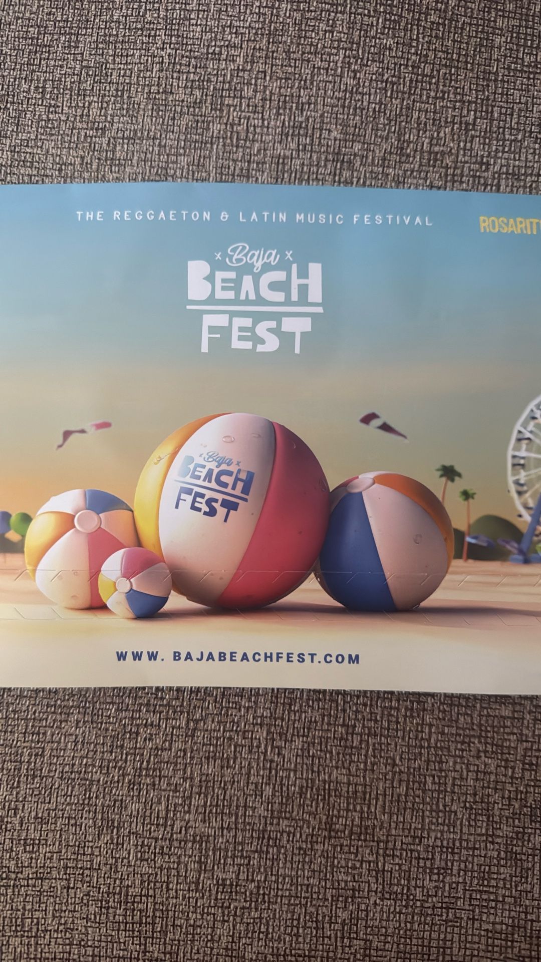 1 VIP Baja Beach Fest Ticket