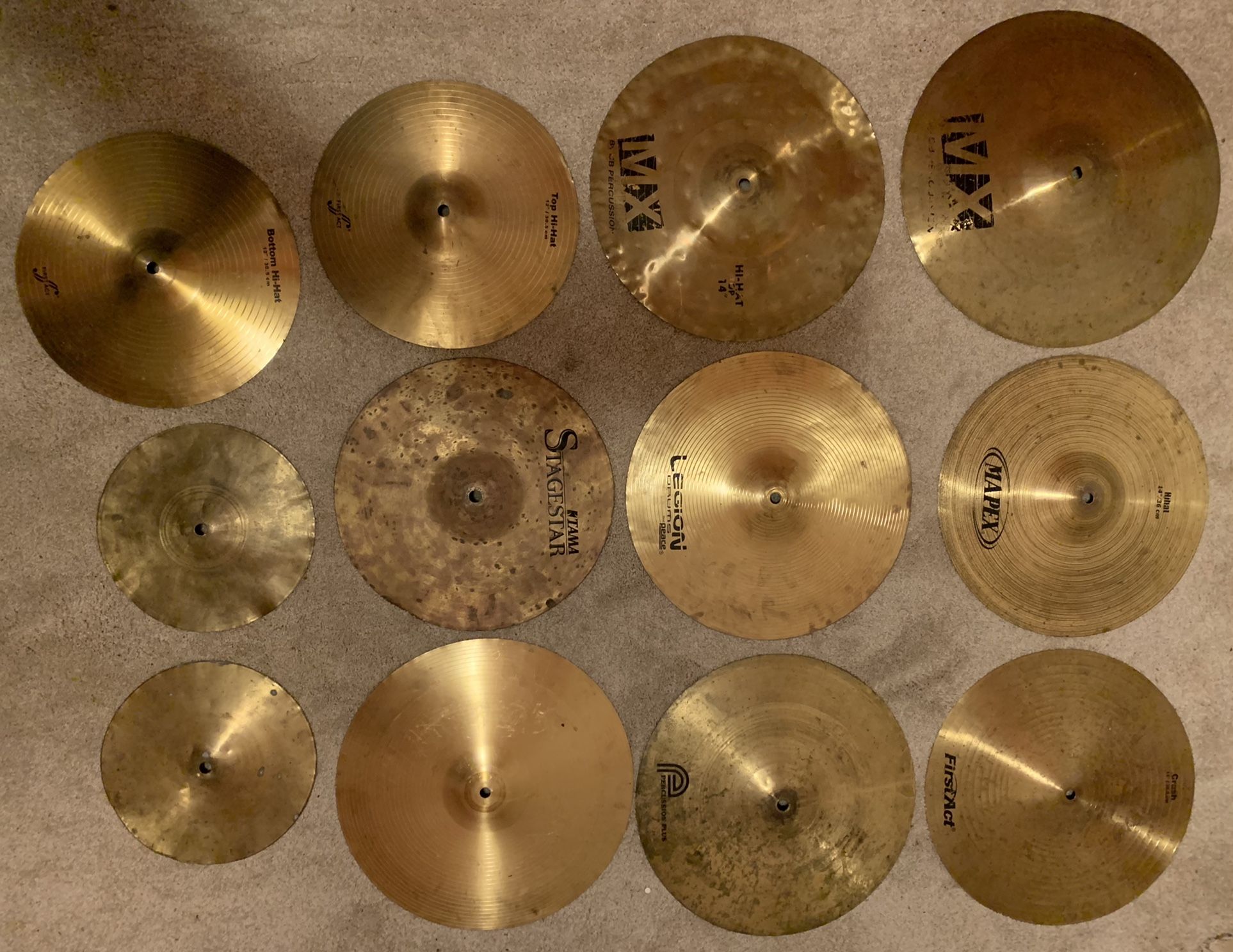 12 Cheap Cymbals For Drum Set
