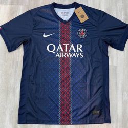 PSG Paris Saint-Germain XO The Weeknd 2025 Jersey Navy New W/Tags