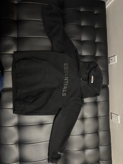 Fear of God Essentials Black Hoodie
