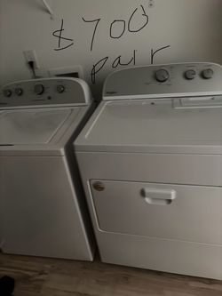 Whirlpool Washer and Dryer Set