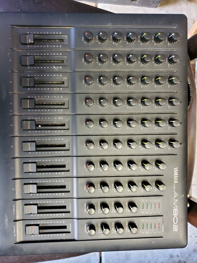 YAMAHA AM 802 8-2 Digital PA Mixer