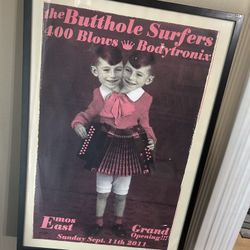 B-Hole Surfers Concert Poster 