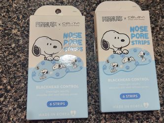 Brand New Boxes of Peanuts Celavi Nose Pore Strips