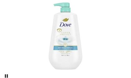 Dove Body Wash with Pump Care & Protect Antibacterial pack of 3