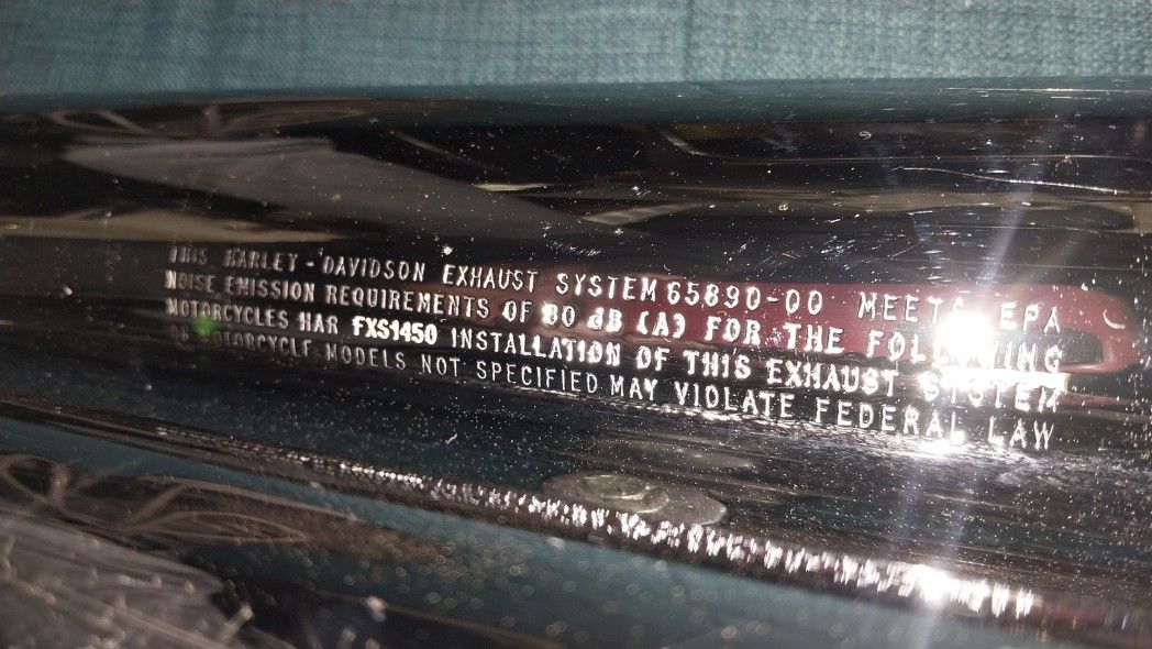 2010 Stock Harley Davidson exhaust