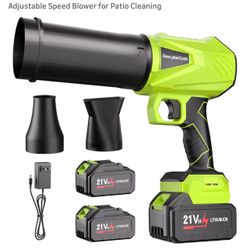 Leaf Blower Cordless with Battery and Charger