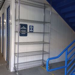 Metal Wire Rack With Or Without Casters 