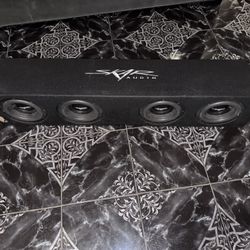 Skar Audio Quad 8” Subwoofer Box w/ SVR Subs