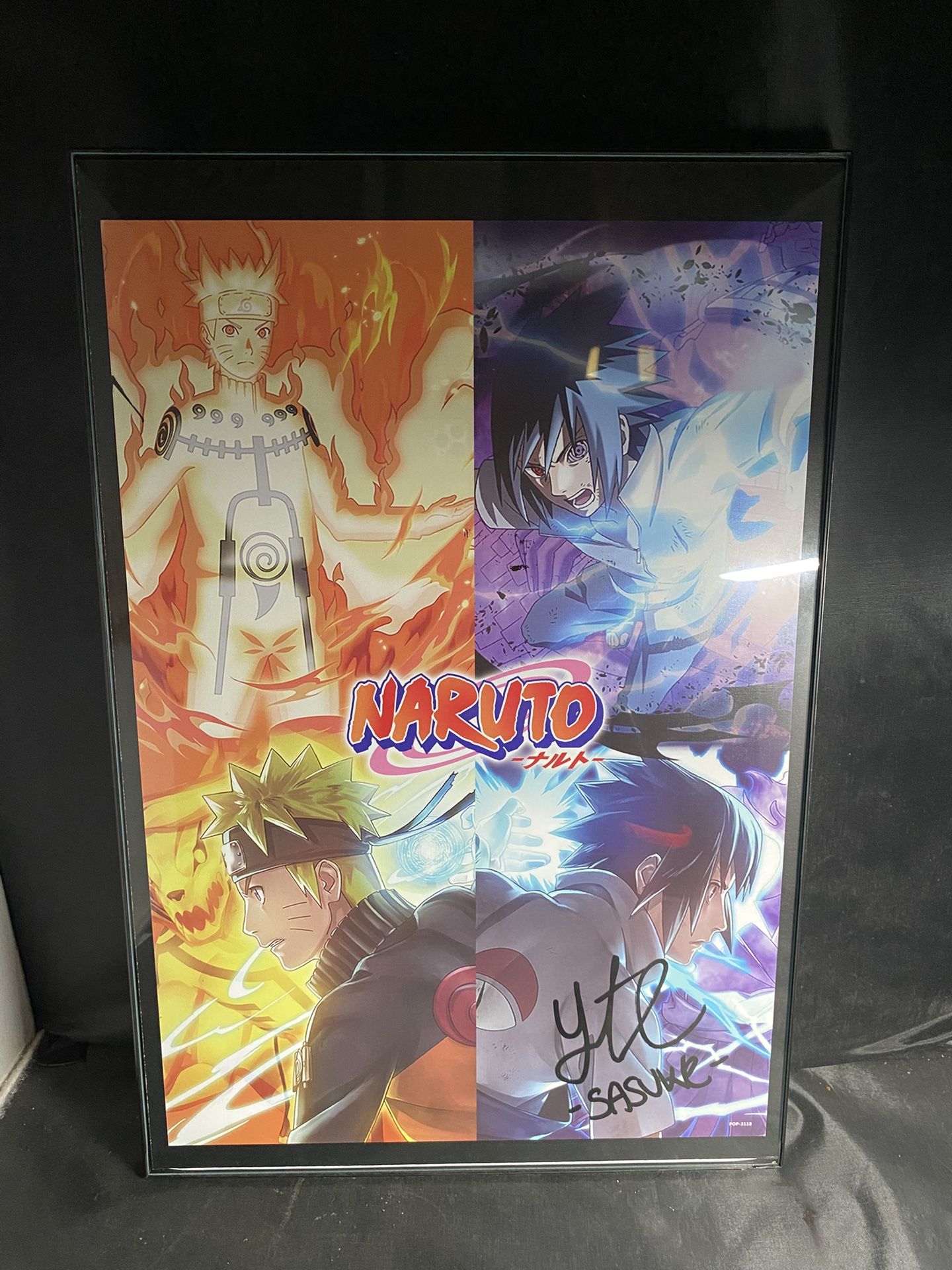 Naruto Signed Picture
