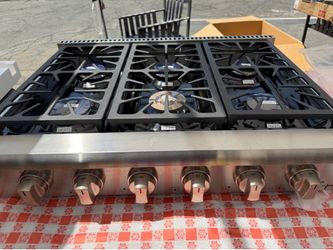 36” Pro Built In Cook Top