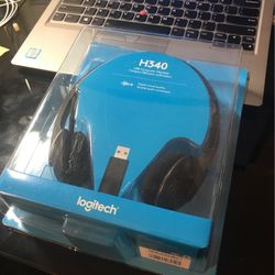 USB Computer Headset H340 With Mic