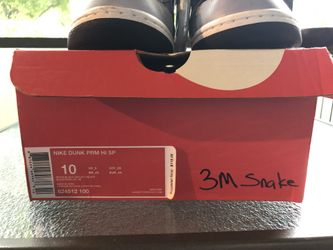 Nike Dunk High 3M snake