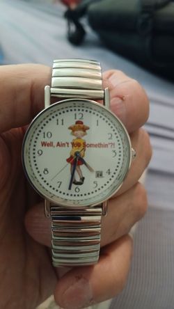 Novelty Wristwatch with Expansion Band