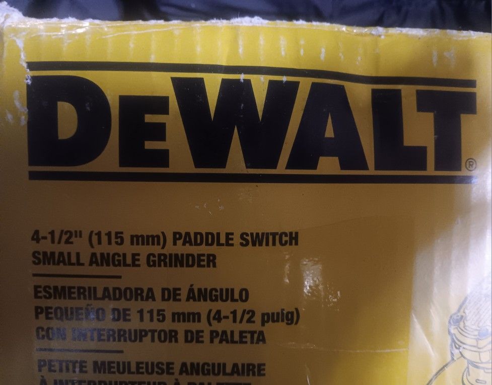 DeWalt angle Grinder