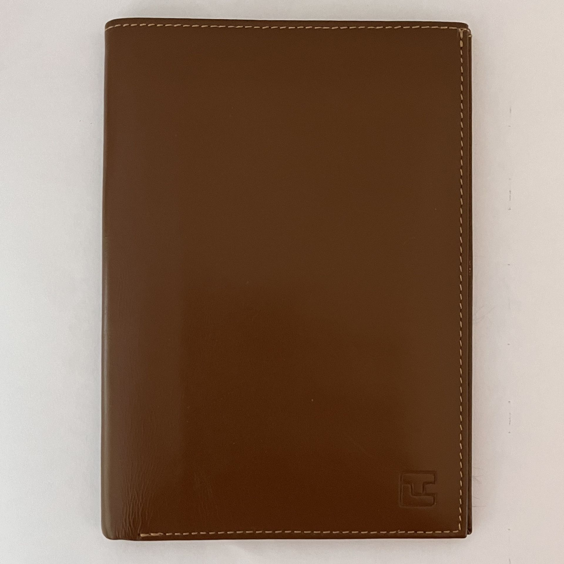 Vintage Leather Passport Wallet