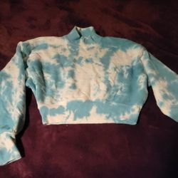 Spiritual Gangster Cropped Tie Dye Sweatshirt