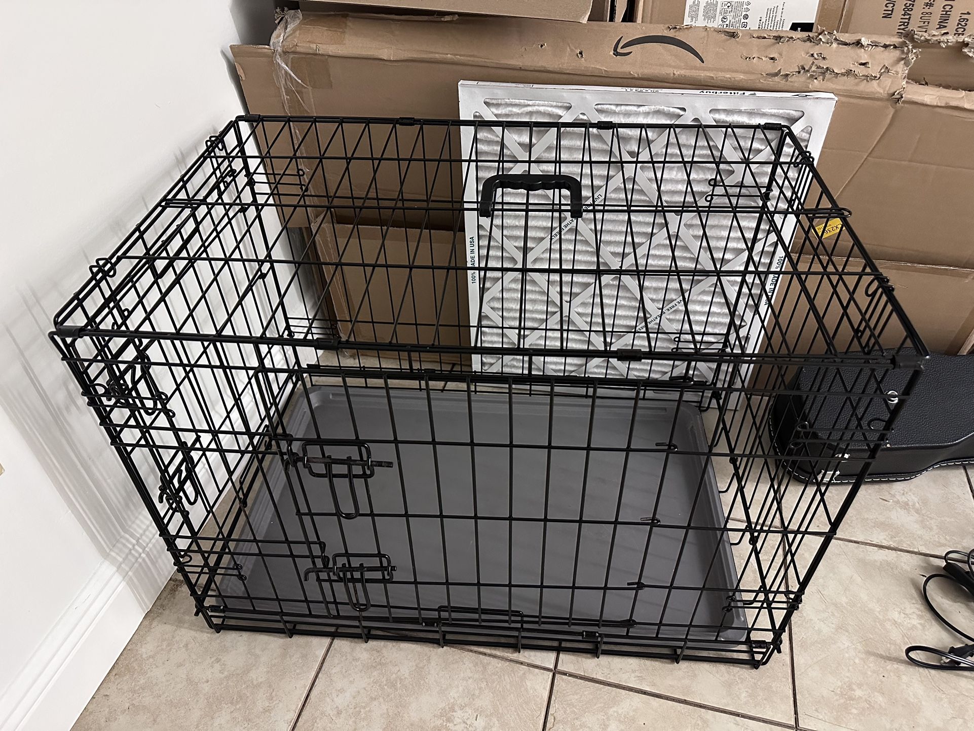 Medium Dog Crate / Cage (Double Doors) 