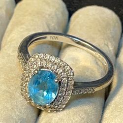 White Gold 10k 6 1/2